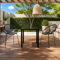 Comfortable and Functional 3-Piece Garden Dining Set
