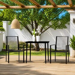 Reliable 3-Piece Garden Dining Set for All Seasons