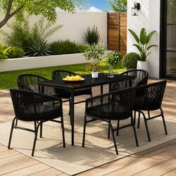 Value-Driven 7 Piece Outdoor Dining Set for Comfort