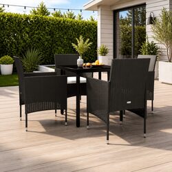 Reliable Outdoor Garden Dining Set with Comfort