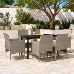 Warm and Practical 7-Piece Outdoor Dining Set