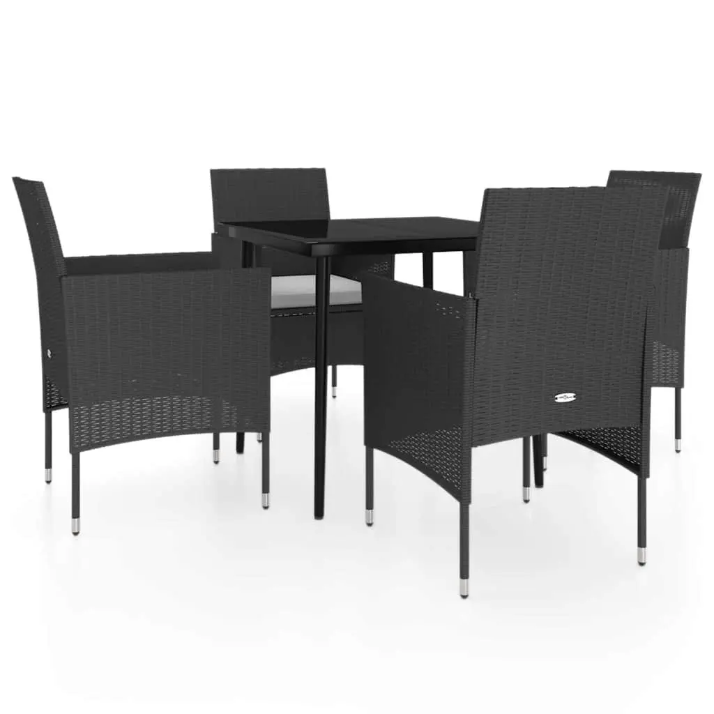 5 Piece Garden Dining Set for Outdoor Relaxation