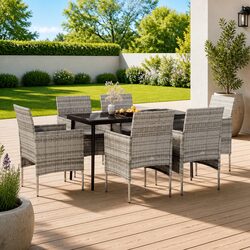 Comfortable 7 Piece Outdoor Dining Set for Your Home
