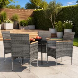 Warm and Practical 5-Piece Outdoor Dining Set