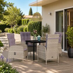 Reliable Outdoor Dining Set: 5 Pieces of Value