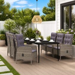 Comfortable 7 Piece Outdoor Dining Set for You