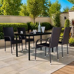Quality 5 Piece Outdoor Dining Set for Lasting Enjoyment