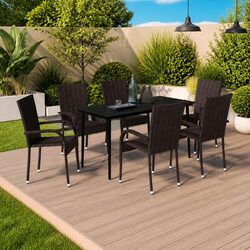 Reliable and Affordable 7-Piece Garden Dining Set