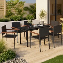 Durable 7 Piece Outdoor Dining Set for Value Seekers