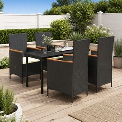 5-Piece Garden Dining Set Offering Comfort and Style