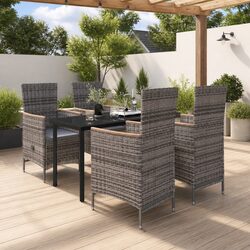 Comfortable and Affordable 5 Piece Garden Dining Set