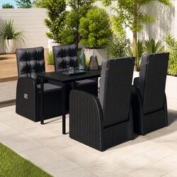 Comfort and Quality: 5 Piece Garden Dining Set