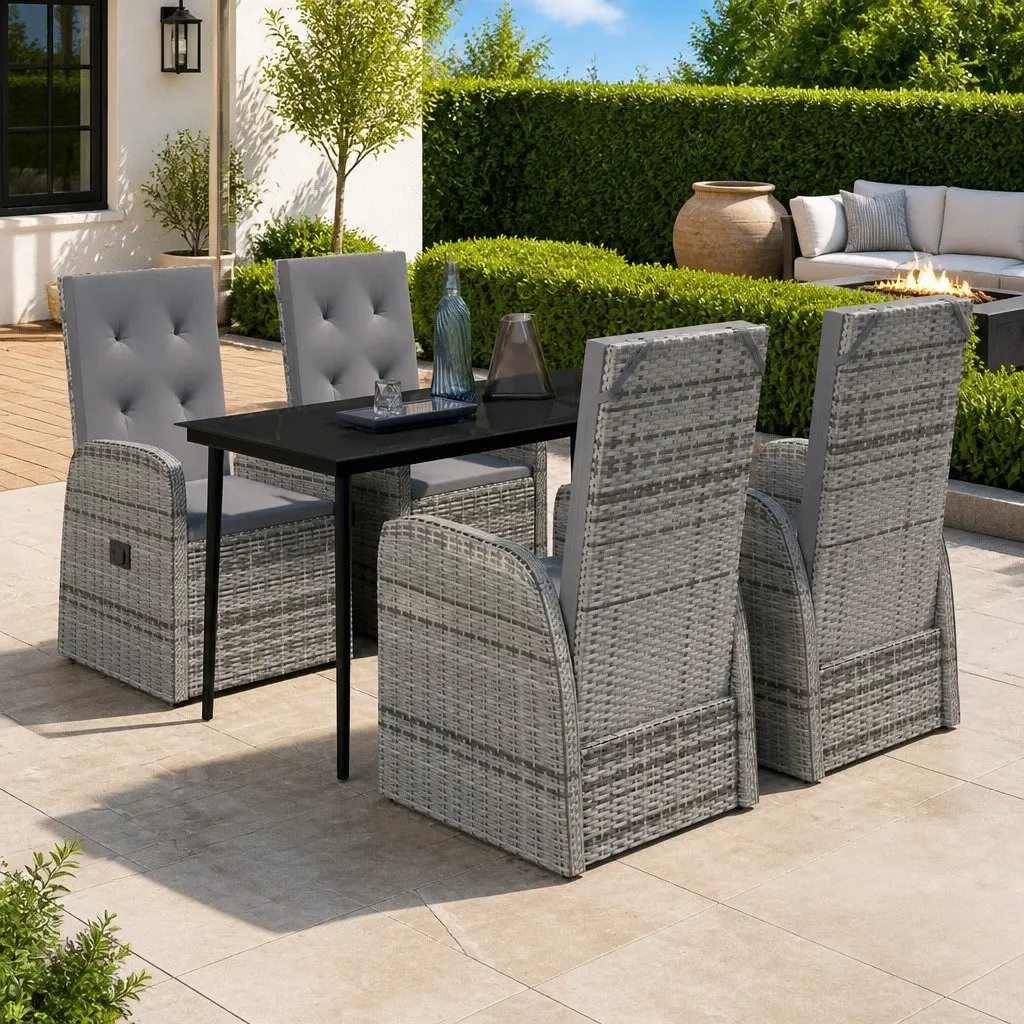 5 Piece Garden Dining Set