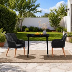 Comfortable and Practical 3-Piece Garden Dining Set