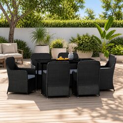 Value and Comfort in a 7 Piece Garden Dining Set