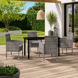 Reliable 5 Piece Garden Dining Set for Cozy Meals