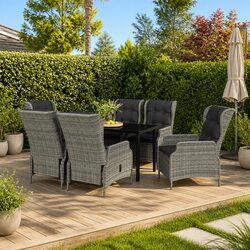 7 Piece Outdoor Dining Set: Practical and Stylish