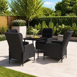 Value-Driven 5-Piece Outdoor Dining Set for Comfort