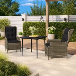Value Garden Dining Set: 3-Piece Outdoor Furniture Set