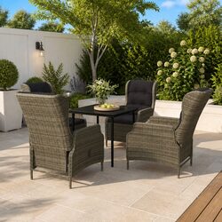 Value-Driven 5 Piece Garden Dining Set with Comfort