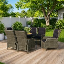 Reliable 7 Piece Garden Dining Set for Comfort