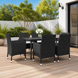 Comfortable 7 Piece Outdoor Dining Set with Durable Design
