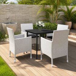 Warm & Welcoming 5 Piece Outdoor Dining Set