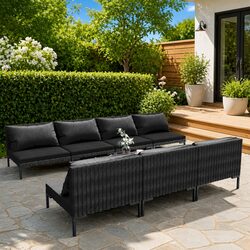 Practical 8 Piece Garden Lounge Set Offers Great Value