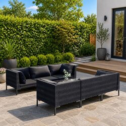 Comfortable 7 Piece Lounge Set for Your Outdoor Area
