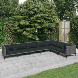 Comfortable 7-Piece Lounge Set for Your Outdoor Relaxation