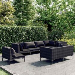 Comfortable 8-Piece Garden Lounge Set for Your Home