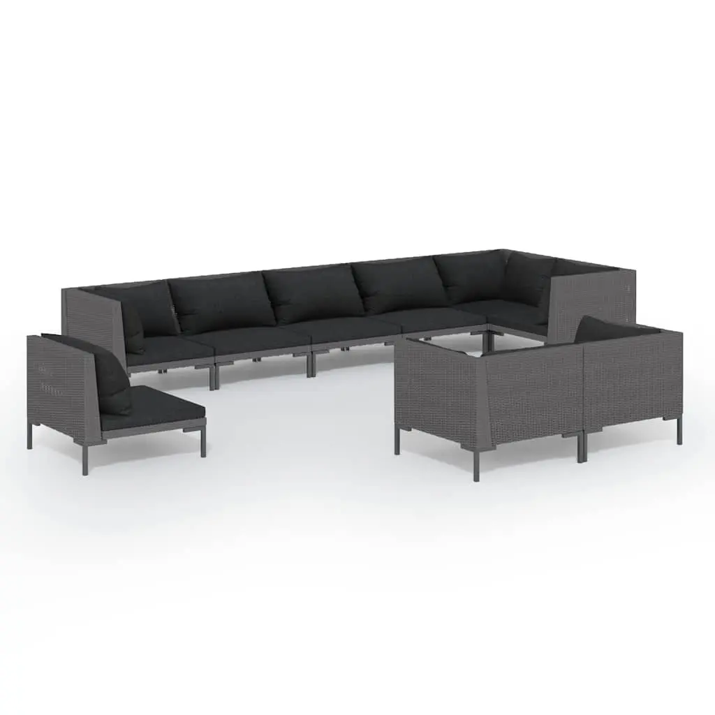 9 Piece Garden Lounge Set with Comfort in Mind