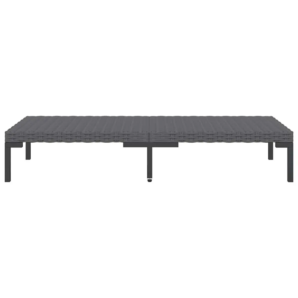 12-Piece Grey Rattan Lounge Set