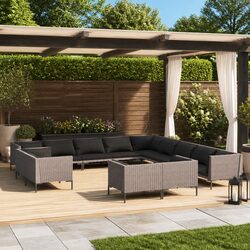 Comfortable and Affordable 13-Piece Outdoor Lounge Set