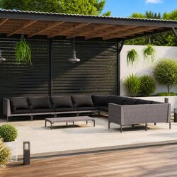 Comfort Meets Value in 11 Piece Outdoor Lounge Set