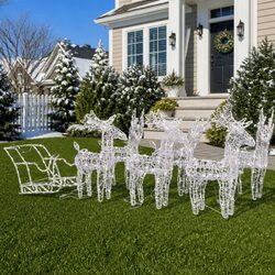Lighted Reindeer Sleigh Decoration - A Practical Holiday Choice