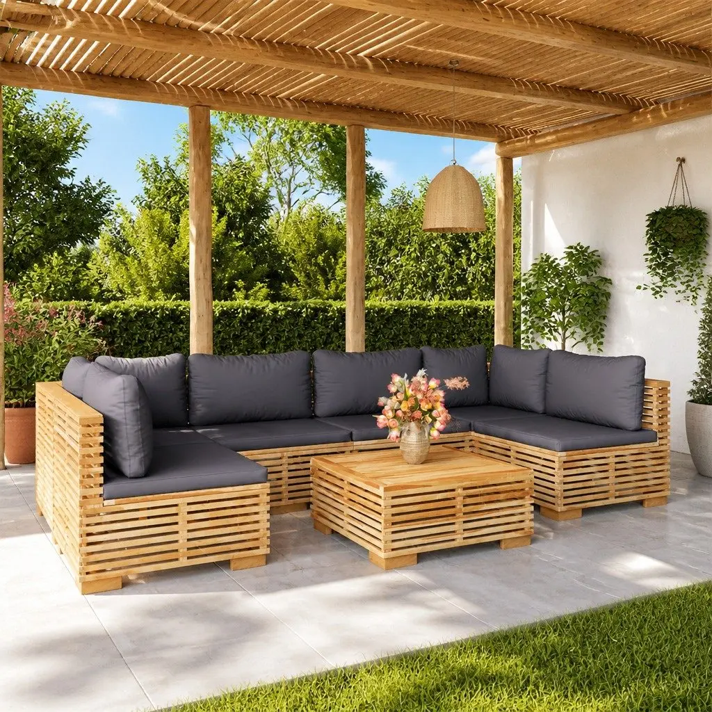 7 Piece Garden Lounge Set
