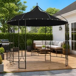 Quality Round Gazebo 300x290 cm for Your Outdoors