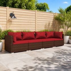 Comfortable and Durable 4-Piece Outdoor Lounge Set