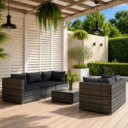 Comfortable and Practical 6 Piece Modular Lounge Set