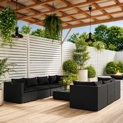 Reliable 8 Piece Lounge Set for Your Outdoor Comfort