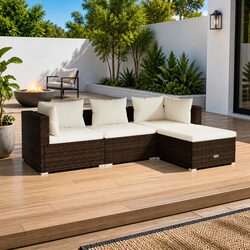 Reliable Outdoor Lounge Set with Comfortable Cushions