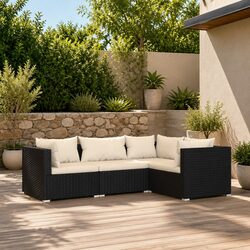 Comfortable and Value-Driven 4-Piece Outdoor Lounge Set