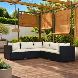 Versatile Outdoor Lounge Set with Comfort and Style