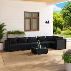 Comfortable 7 Piece Outdoor Lounge Set with Great Value