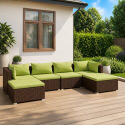 Comfortable and Affordable 6-Piece Garden Lounge Set