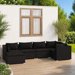 Warm and Reliable 6 Piece Garden Lounge Set