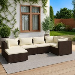 Affordable 6 Piece Outdoor Lounge Set with Comfort