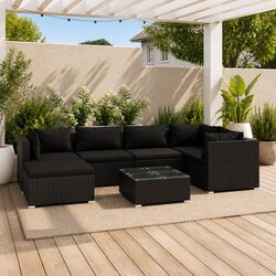 Value-Driven 7 Piece Outdoor Lounge Set with Comfort