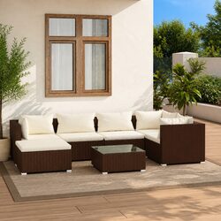 Comfortable and Durable 7-Piece Garden Lounge Set